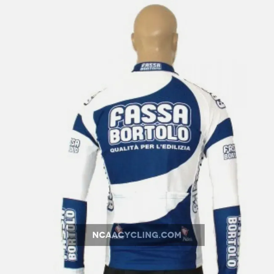 Fassa Bortolo 2005 Radsport - Winter Fleece Long Sleeve Jersey Jacket