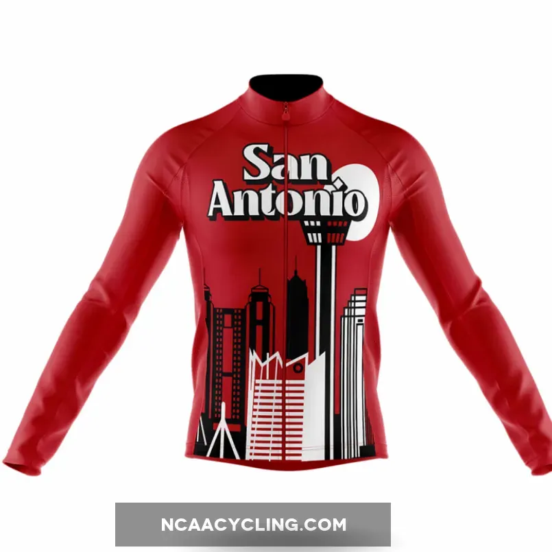 San Antonio TX - Men's Cycling Kit / Long Sleeve Jersey