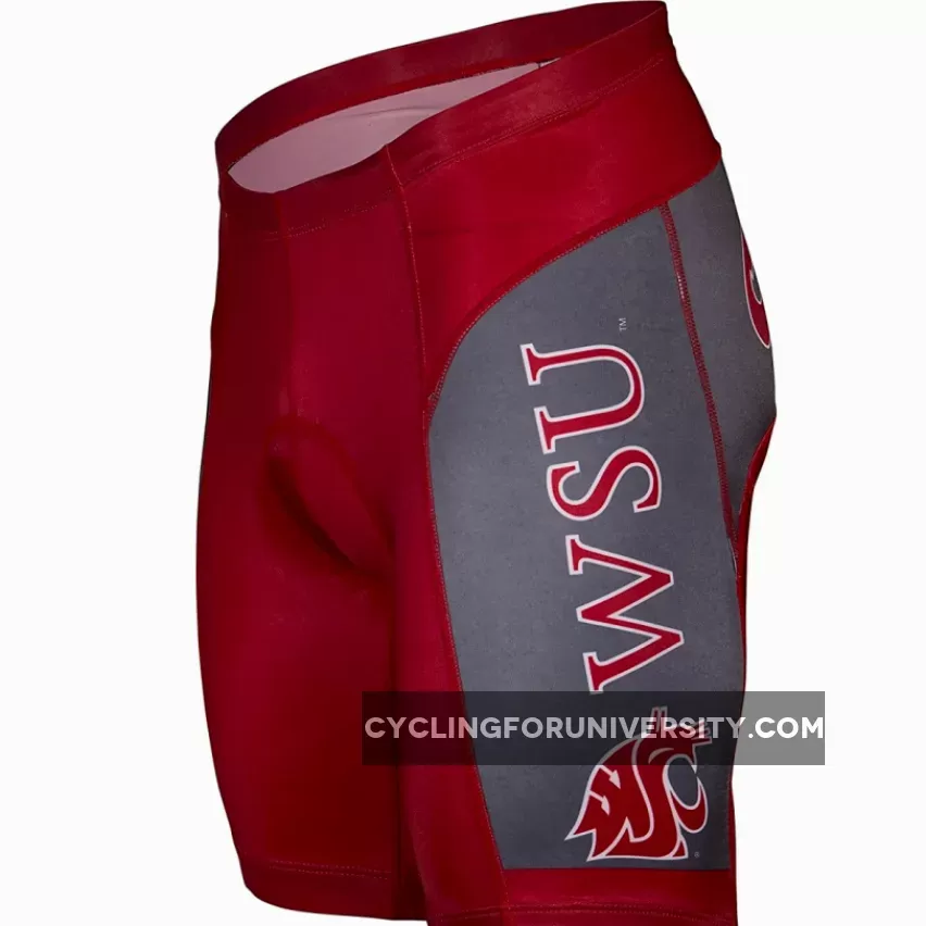 Washington State University (WSU) Cougars Cycling Shorts #Wsu Shorts