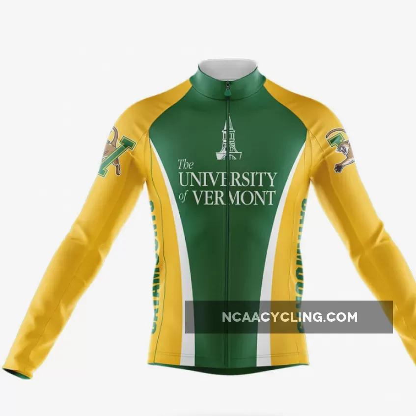 University of Vermont Long Sleeve Cycling Jersey Only | university of vermont gear