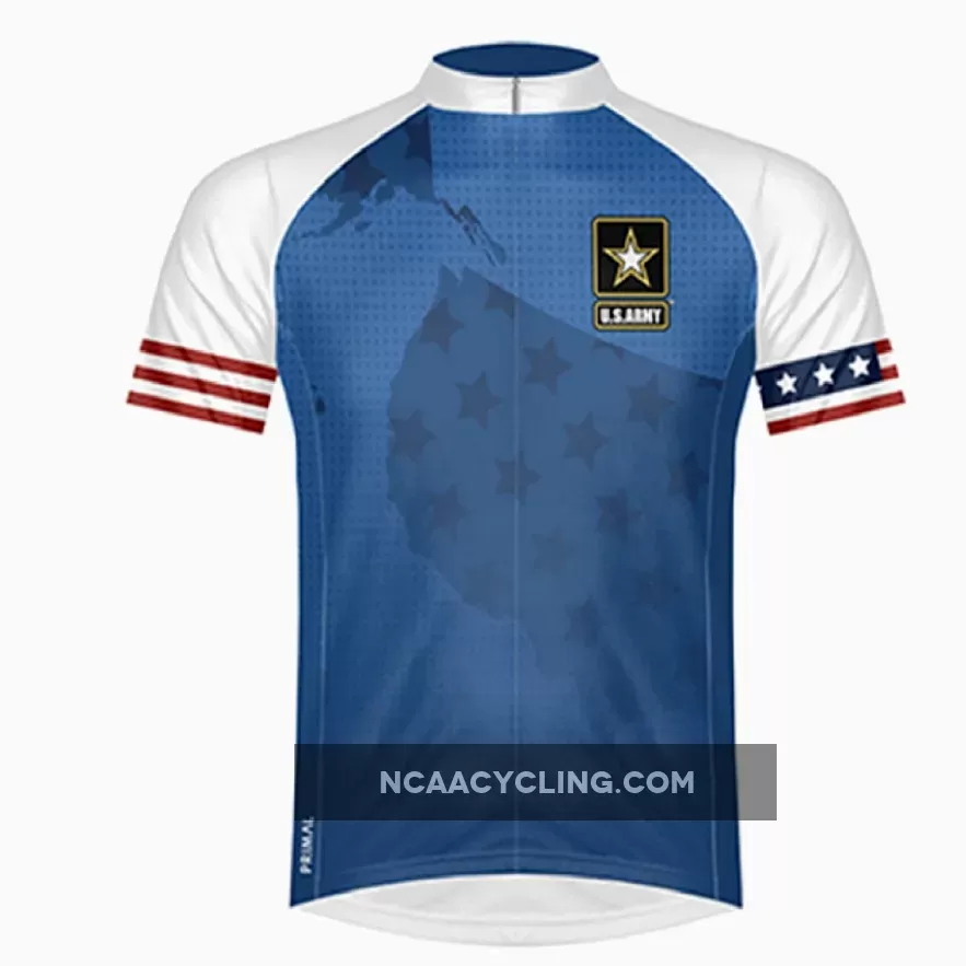 Primal Wear U.S. Army Home Front Sport Cut Full Zip Short Sleeve Cycling Jersey / Us Army Cycling Jersey HMEFJ20M-M