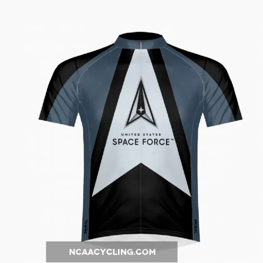 Primal Wear US Space Force Men's Full zip Cycling Jersey