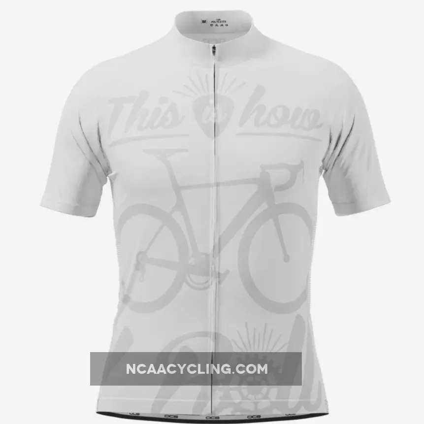 Men's This is How I Roll Short Sleeve Cycling Jersey