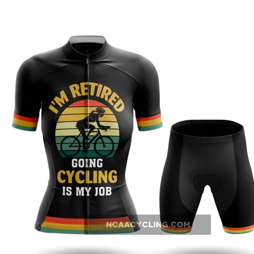 Cycling Is My Job V2 - Women's Cycling Kit / Full Set