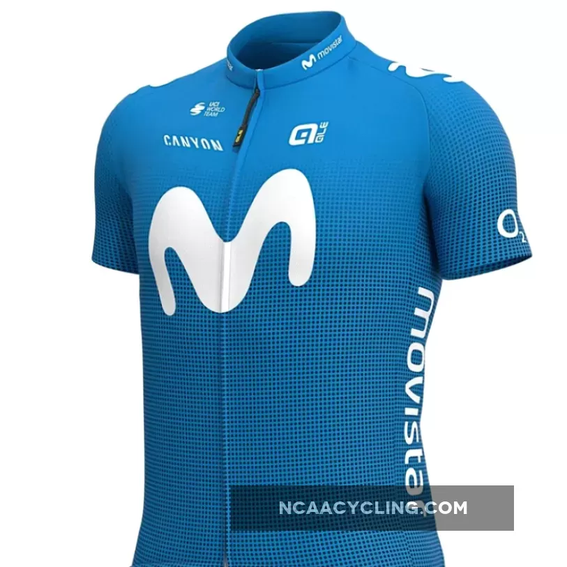 2020 Movistar Full Zipper Jersey, To Buy MOV20J1