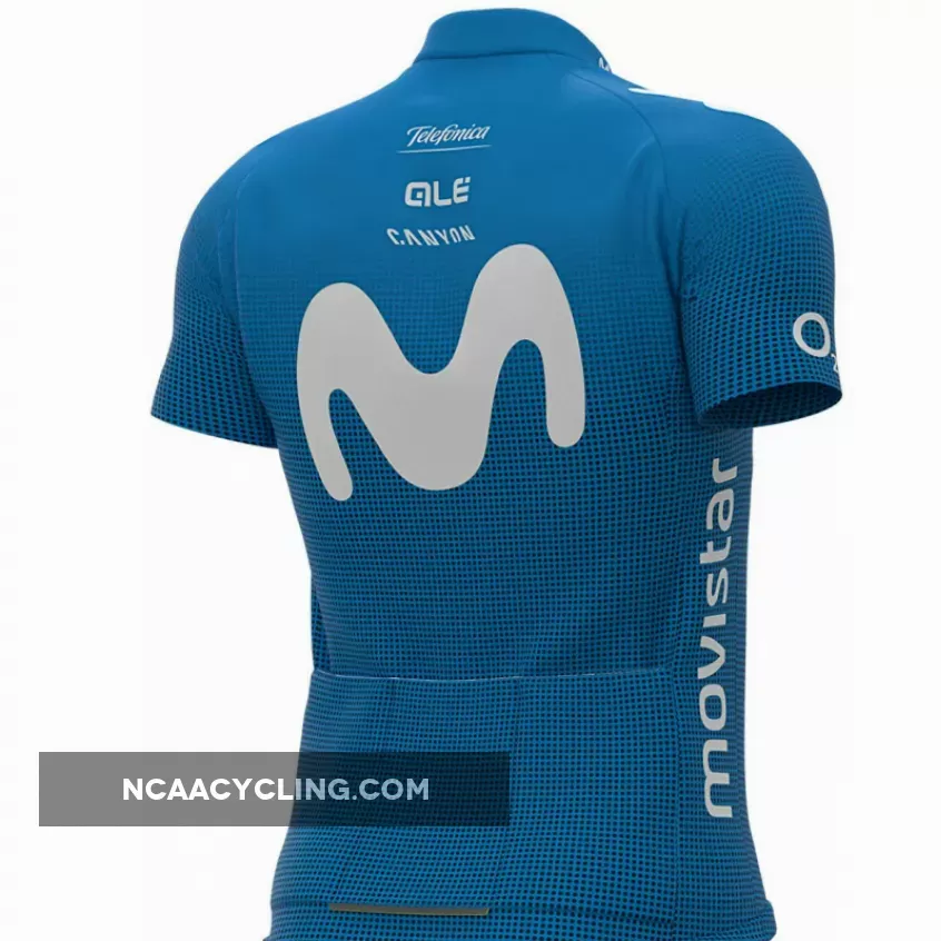 2020 Movistar Full Zipper Jersey, To Buy MOV20J1
