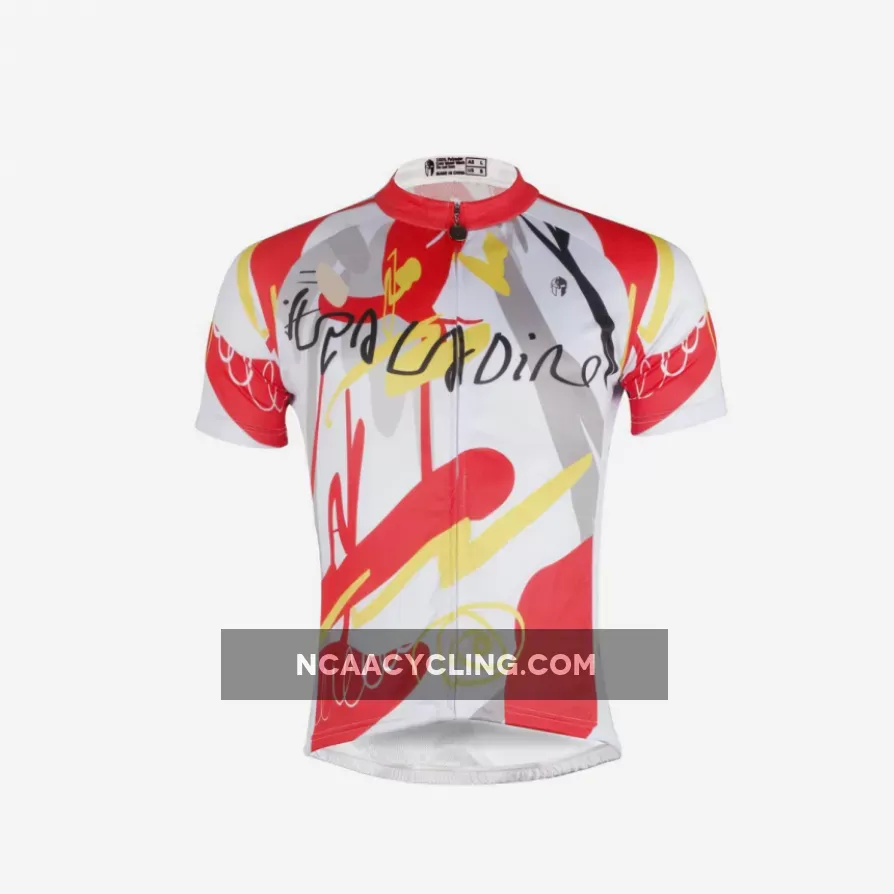 Abstract Graffiti Jersey Men's Short-Sleeve Bicycling Shirts Summer NO.680