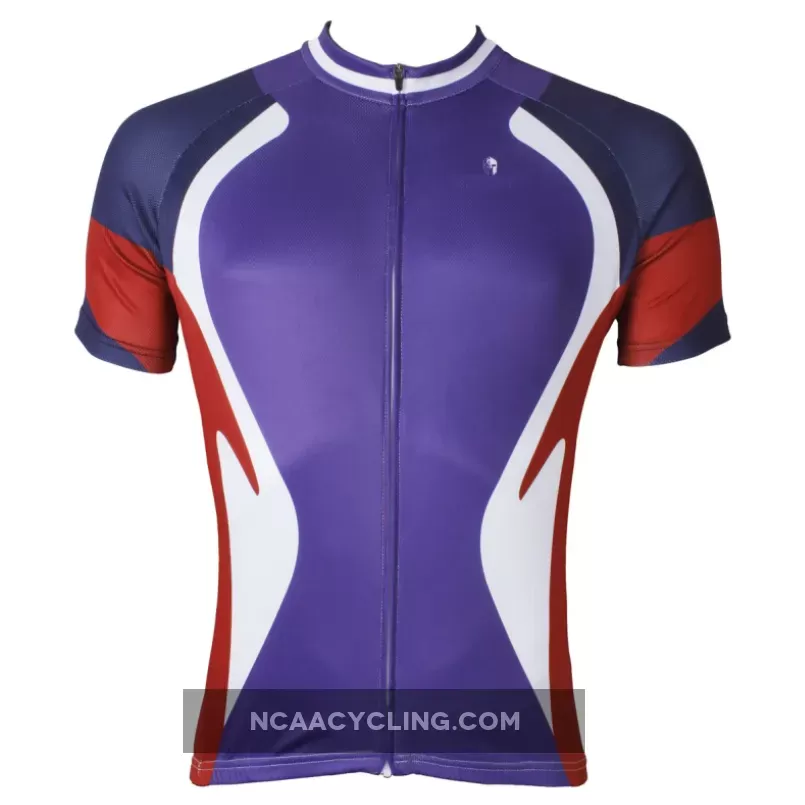 Funnel Purple Cycling Short-sleeve Jersey Shirts NO.523