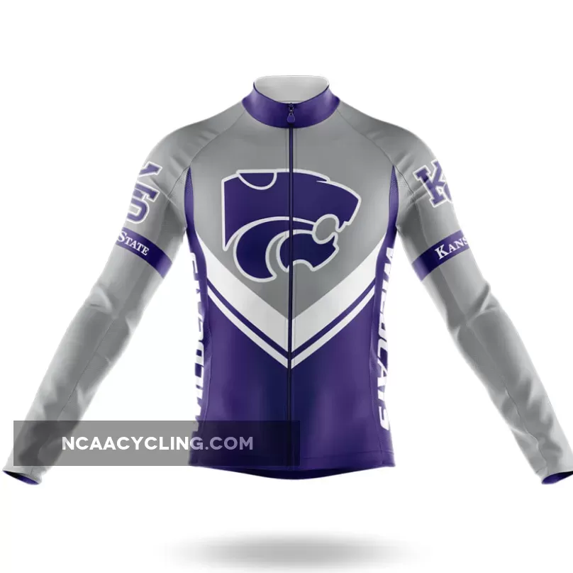 Kansas State University V3 Long Sleeve Cycling Jersey Only