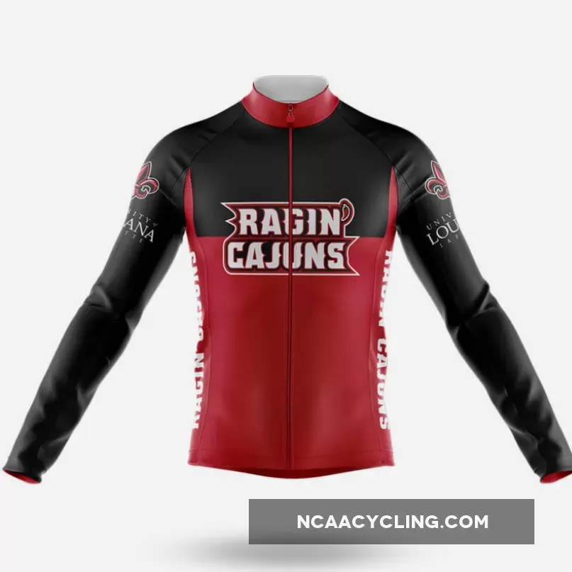 University of Louisiana Lafayette V2 Long Sleeve Cycling Jersey Only
