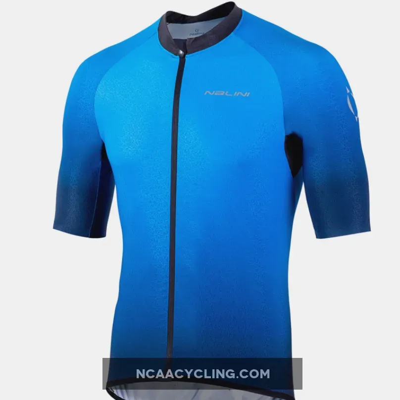 Nalini Ais Mortirolo 2.0 jersey - Blue, Col Du Mortirolo