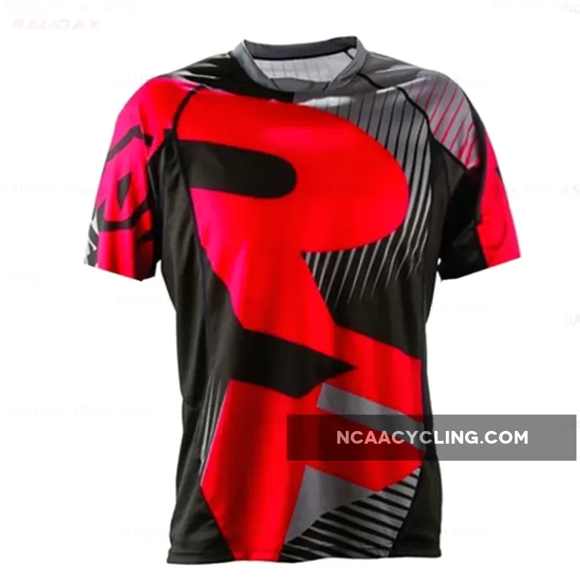 Downhill jerseys 2022 Mens Short Sleeve Cycling Jersey MTB Downhill Shirt DH MX Uniform Mountain Bike Clothing Summer Motocross Wear T-shirt