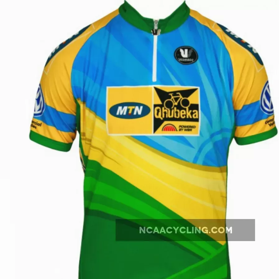 MTN QHUBEKA Namibischer Meister 2011-12 Vermarc Radsport-Profi-Team - Short Sleeve Jersey