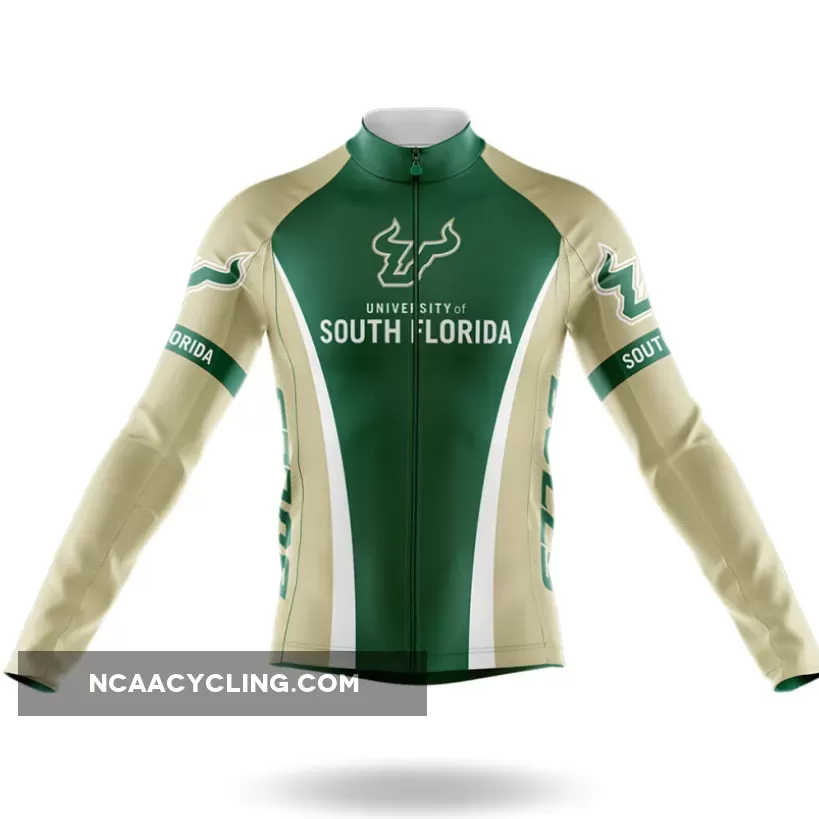 University of South Florida Long Sleeve Cycling Jersey Only