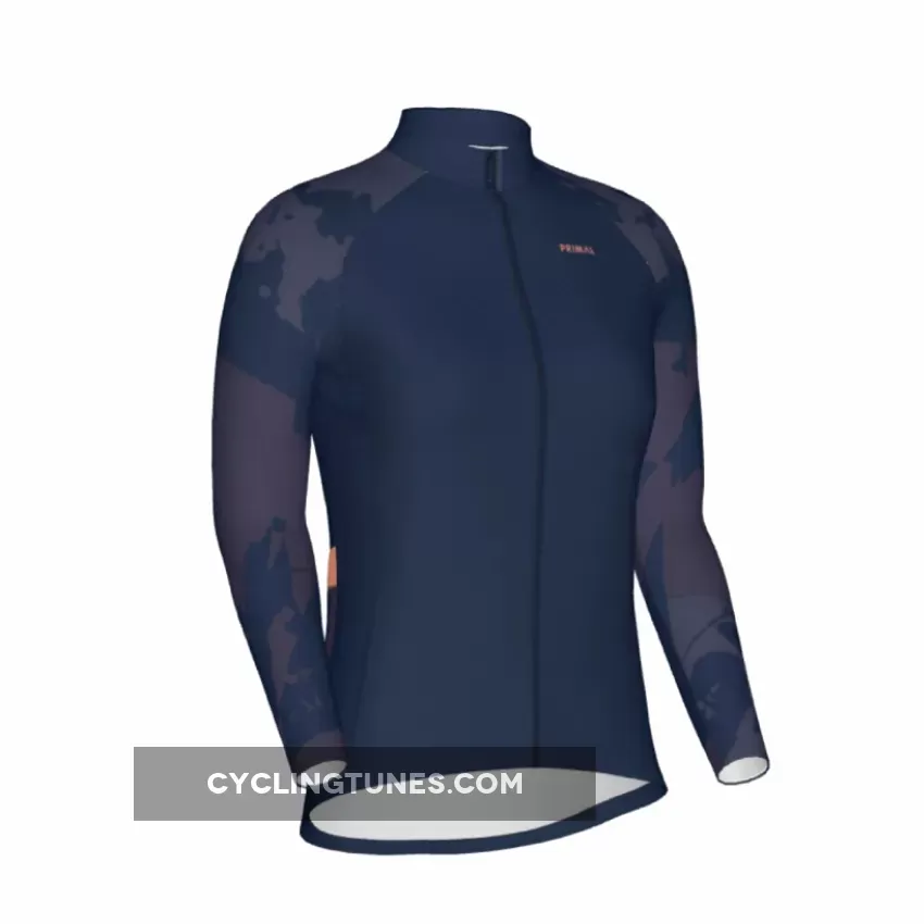 Primal Wear Floral Press Full Zip Long Sleeve Women's Cycling Jersey