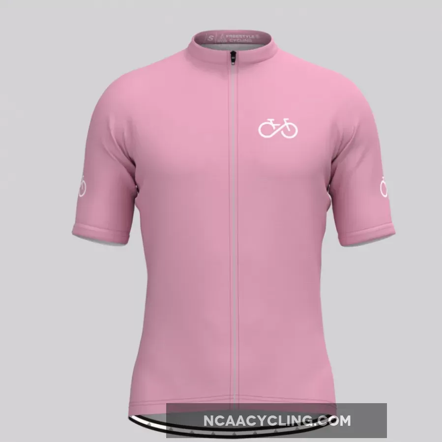 Ride Forever Men's Cycling Jersey-Ice Pink To Buy
