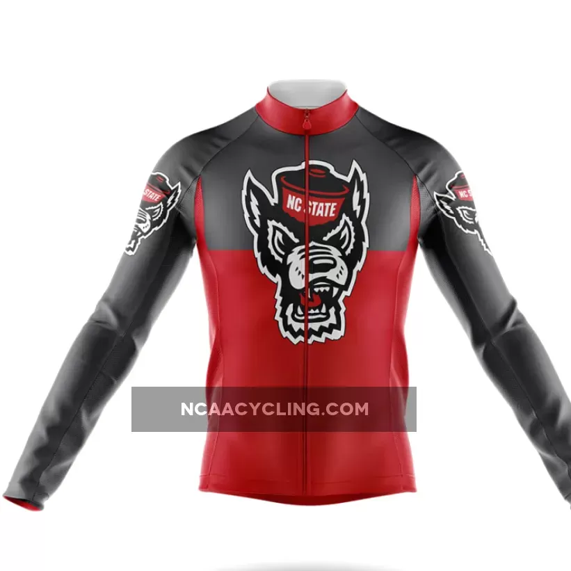 North Carolina State University V2 Long Sleeve Cycling Jersey Only
