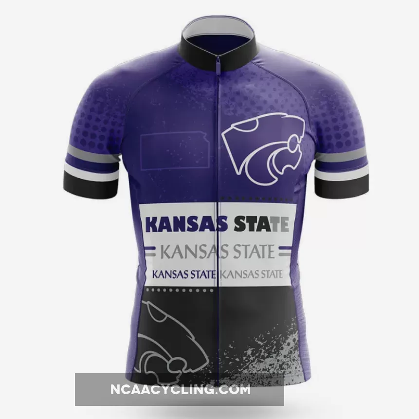 Kansas State University Cycle Cycling Jersey Only For Sale
