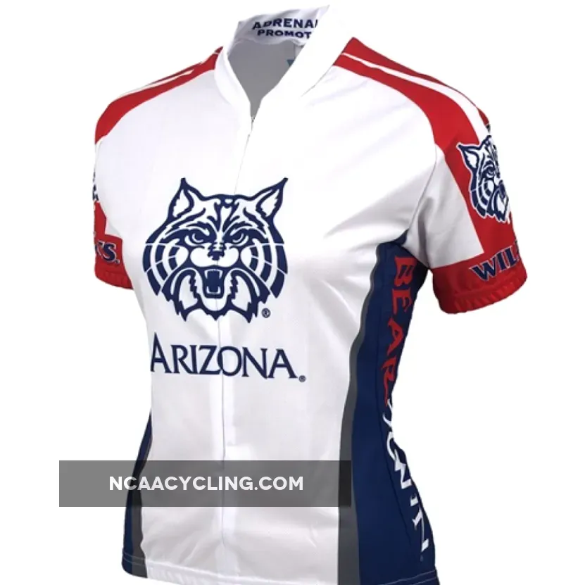 U of A, UA University of Arizona Wildcats Women's Cycling Jersey