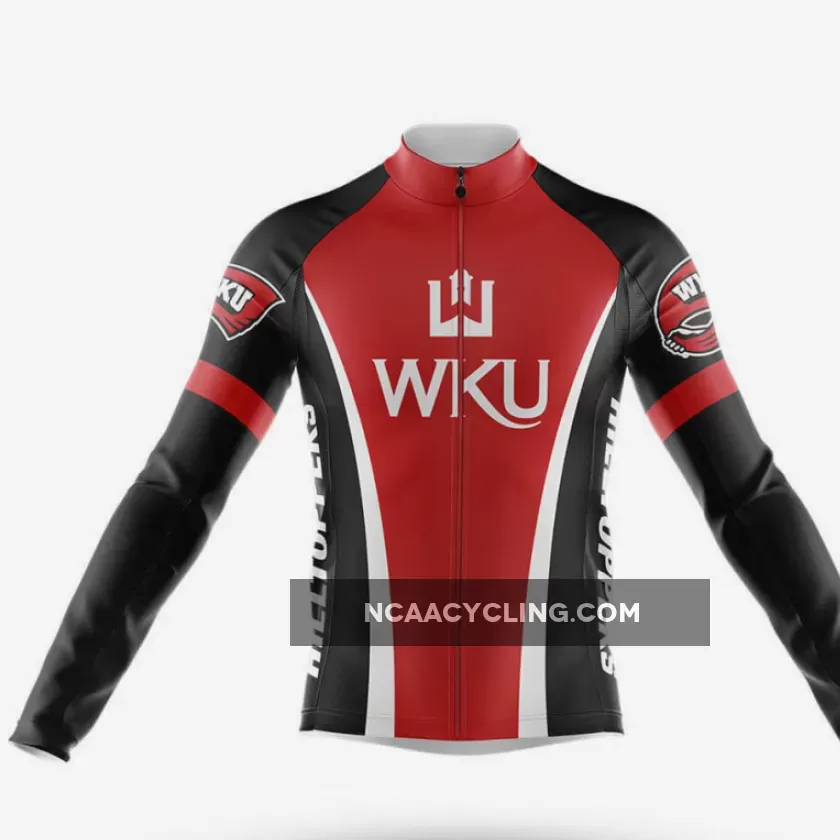 Western Kentucky University Long Sleeve Cycling Jersey Only | wku gear