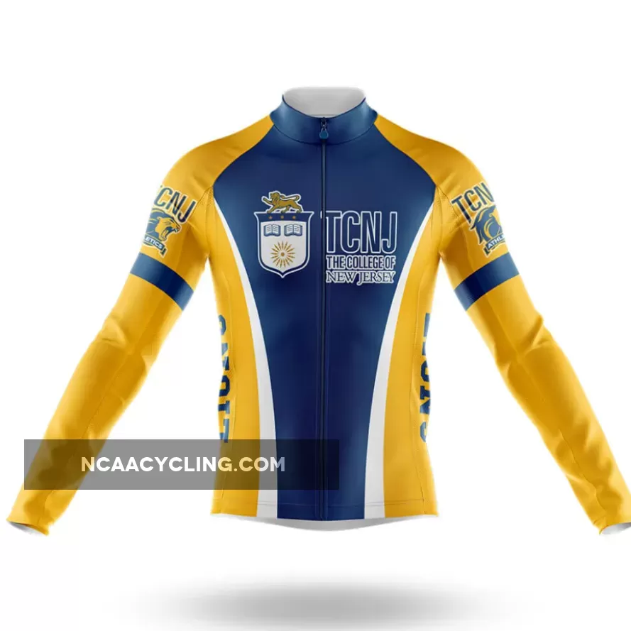 The College of New Jersey Long Sleeve Cycling Jersey Only