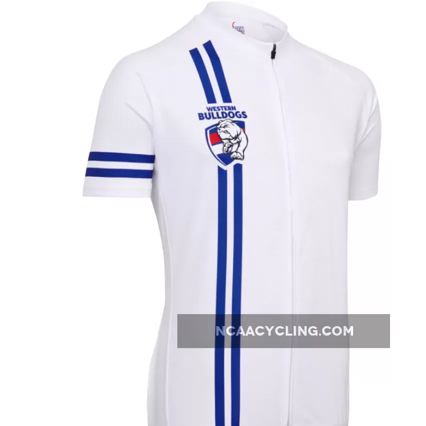 AFL Western Bulldogs Mountain and road bike Short Sleeve Cycling Jerseys