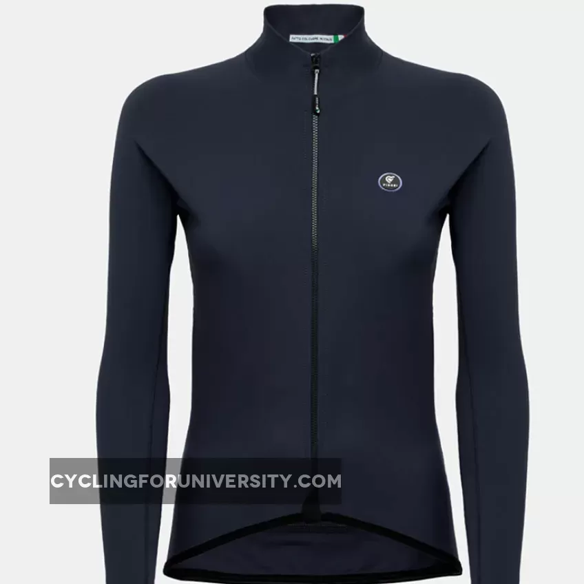 Pissei Prima Pelle long sleeves women jersey - Dark blue