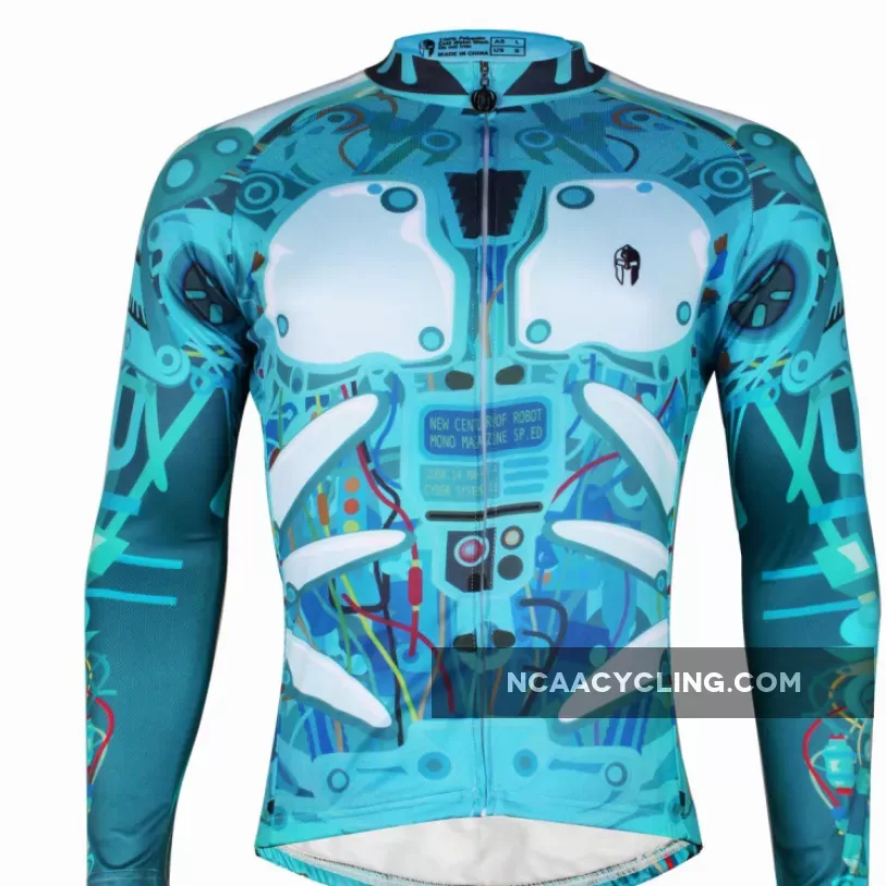 ILPALADINO Men's Long Sleeves Cycling Jacket Spring Autumn Exercise Bicycling Pro Cycle Clothing Racing Apparel Outdoor Sports Leisure Biking Shirts NO.610