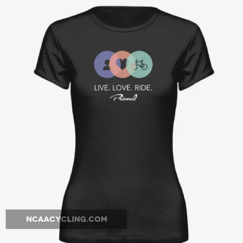 Primal Live Love Ride short sleeve tee shirt Women