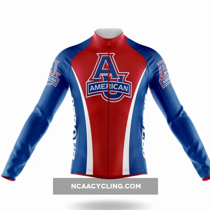 American University Long Sleeve Cycling Jersey Only