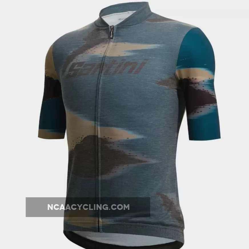 Santini Watt Jersey - Green To Buy