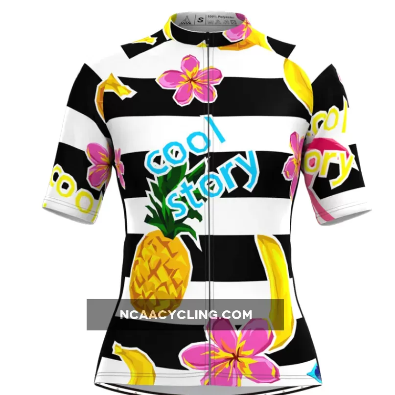 Women's Stripe Print Aloha Hawaiian Cycling Jersey Online