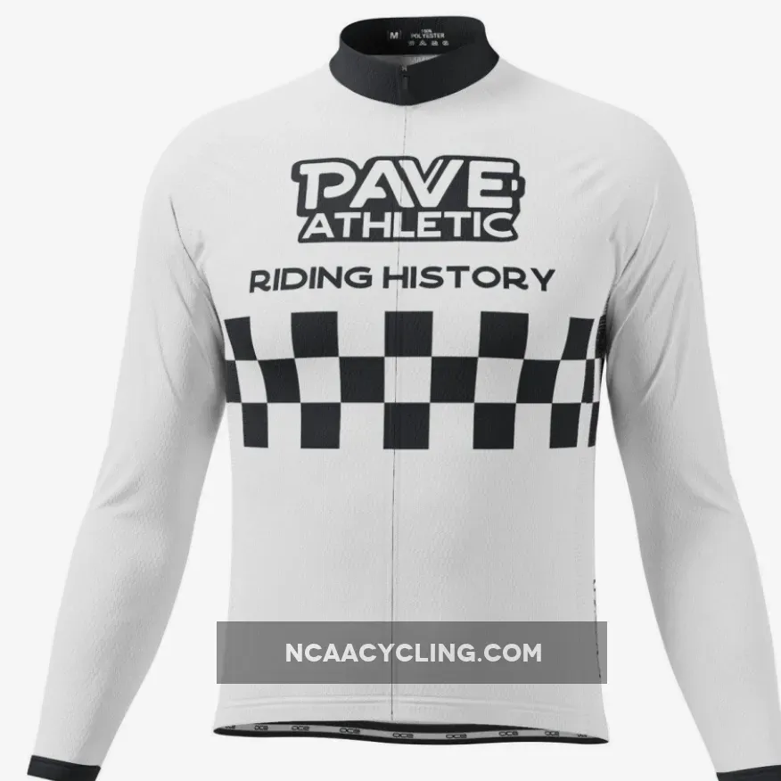 PAVE Athletic Retro Auto Long Sleeve Cycling Jersey To Buy