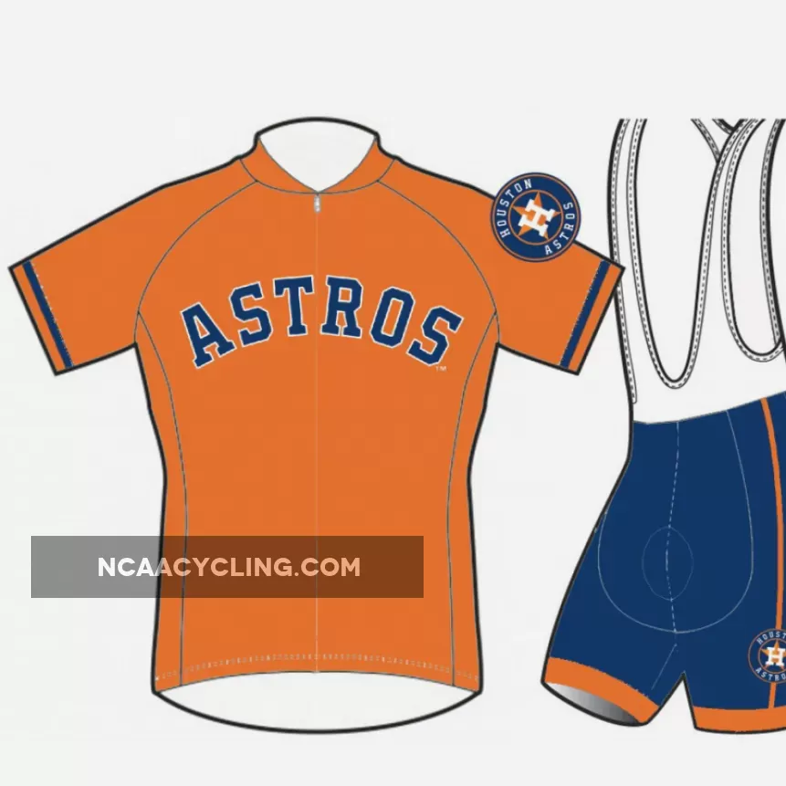 MLB Houston Astros Cycling Jerseys and (bib) shorts