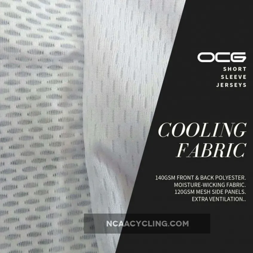 Men's California Republic Black Short Sleeve Cycling Jersey