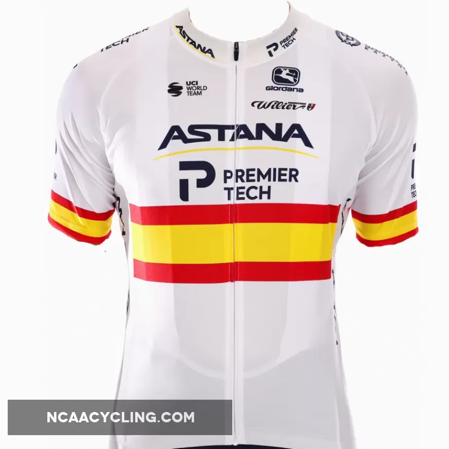 2021 Astana Premier Tech Spanish Champ FR-C Pro FZ Jersey, AST21J2