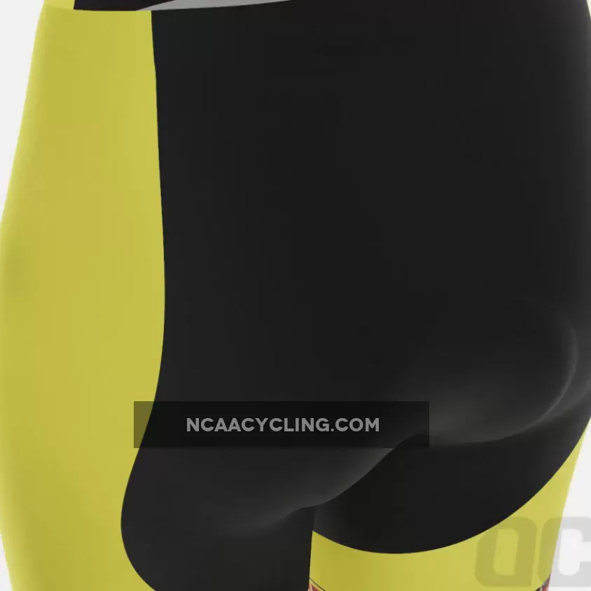 Women's Mountains & Coffee Retro Gel Padded Cycling Shorts