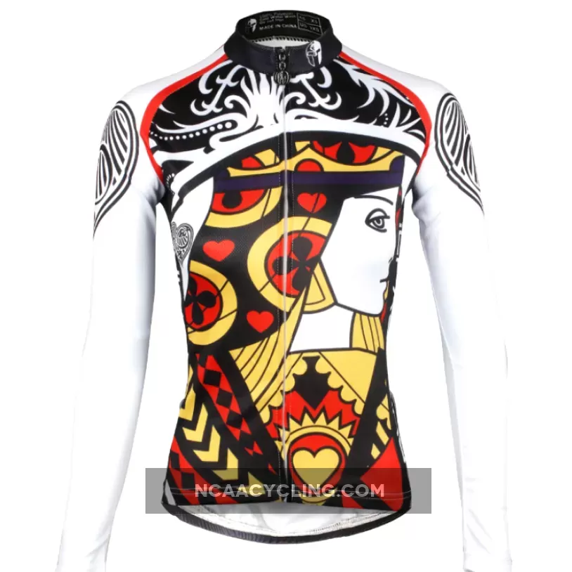 ILPALADINO Women's Sport Winter Long Sleeves Cycling Jerseys Apparel Outdoor Sports Leisure Biking Shirt (Velvet) 641