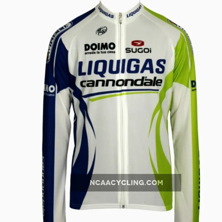 LIQUIGAS CANNONDALE 2011 Sugoi Radsport-Profi-Team Long Sleeve Jersey