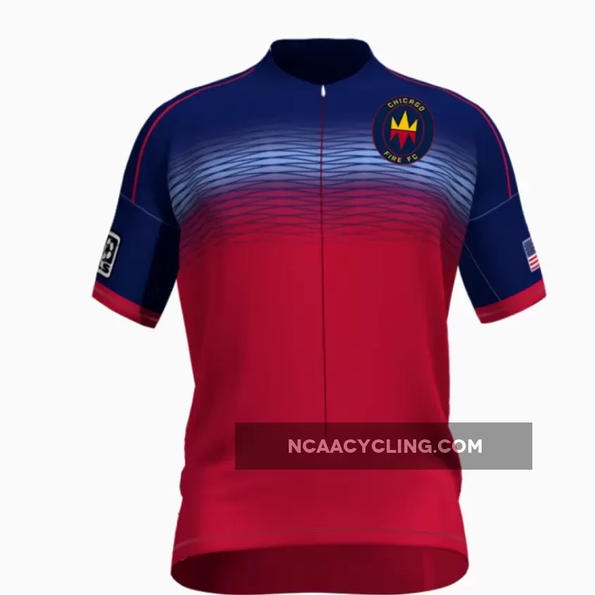 New MLS Chicago Fire SC Cycling Jerseys Brand New