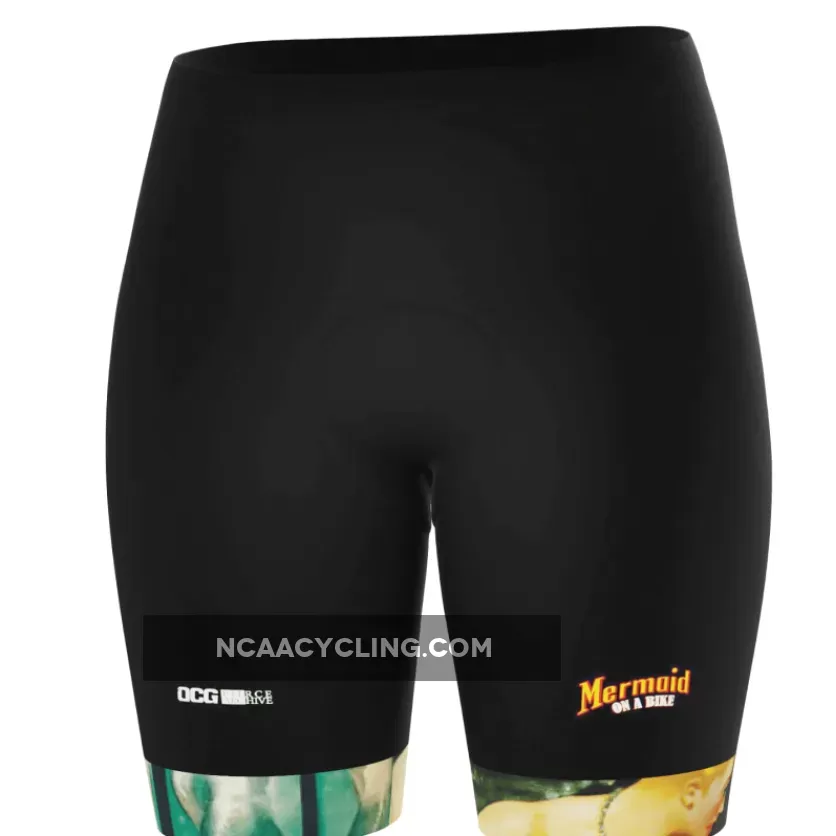 Women's The Mermaid Series 2 Gel Padded Cycling Shorts