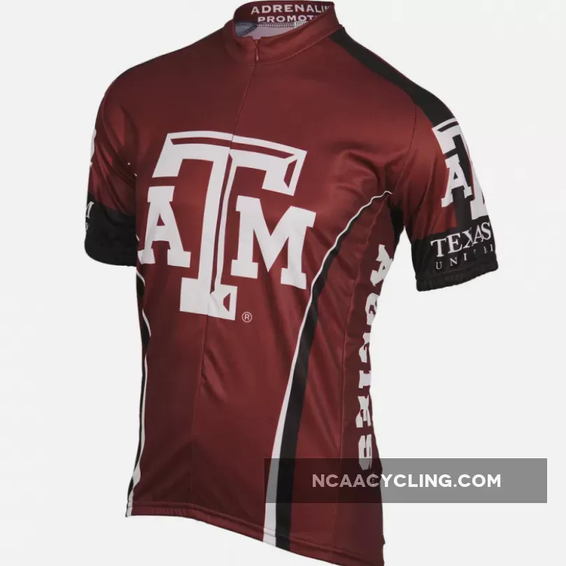 NCAA Texas A&M University Aggies Cycling Jerseys Z-1905444