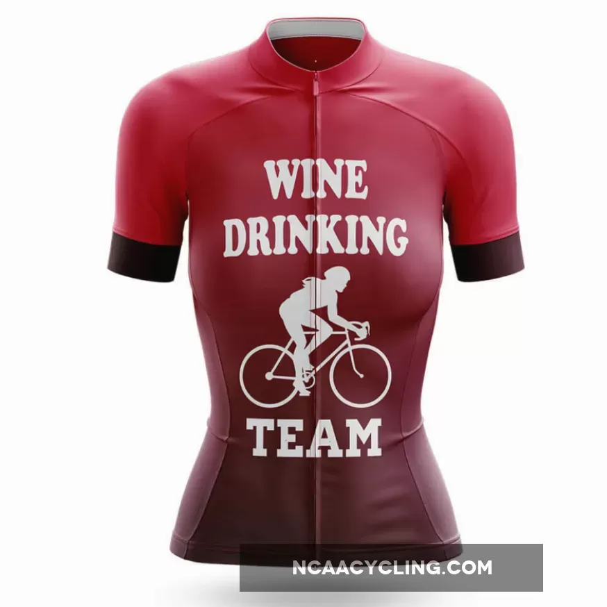 Wine Drinking Team - Women's Cycling / Jersey Only For Sale