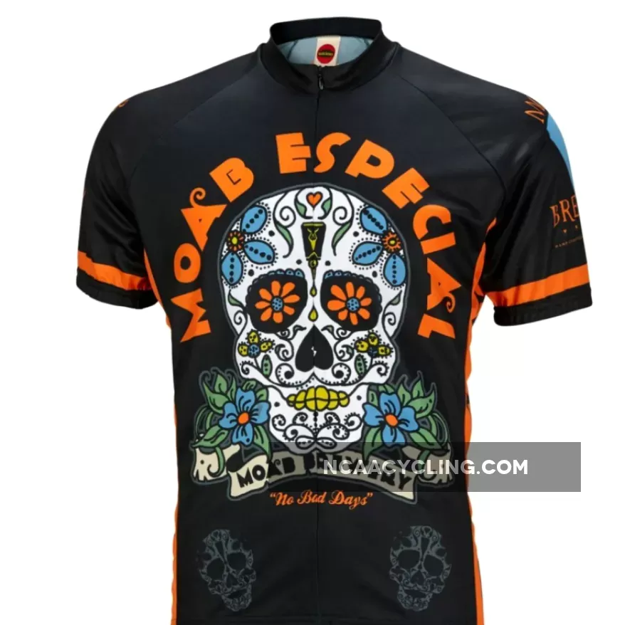 Moab Brewery Especial beer Men's Full Zip Cycling Jersey
