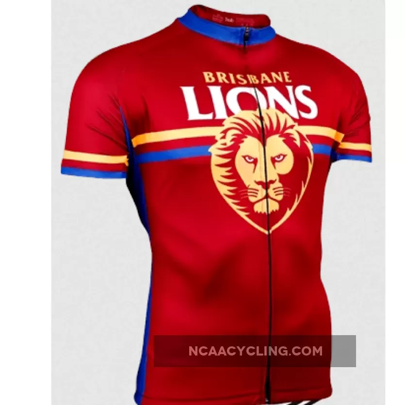 AFL Brisbane Lions Cycle Apparel Short Sleeve Cycling Jerseys