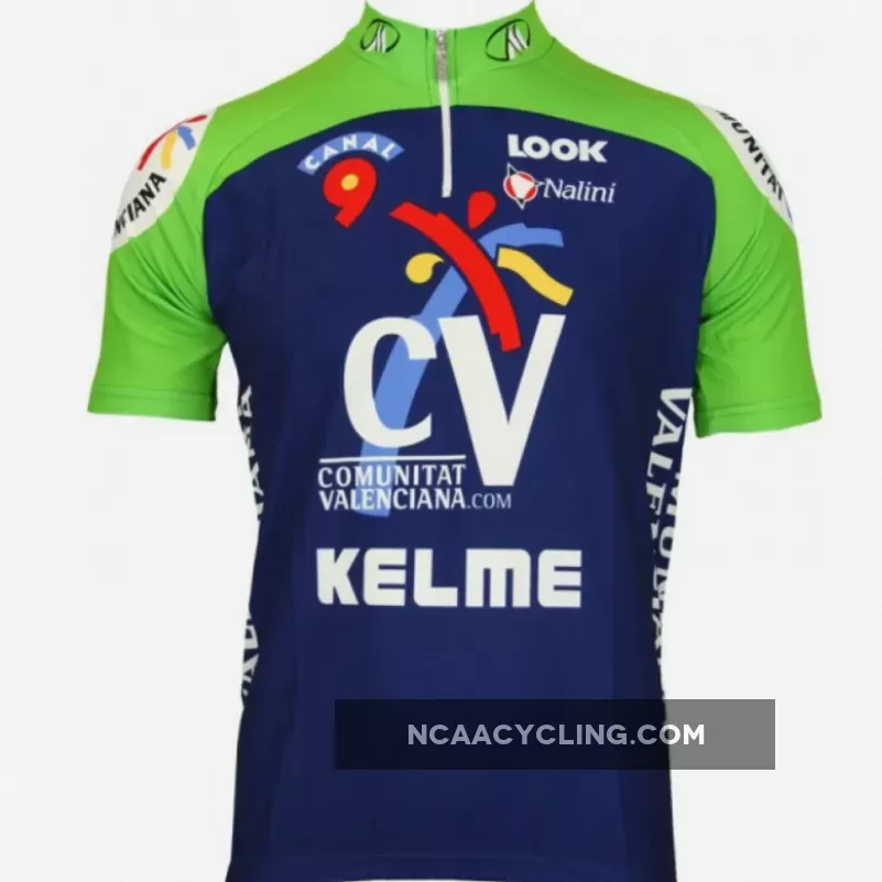 Kelme-Look 2004 Short Sleeve Jersey - Nalini Profi-Team Radsport bekleidung
