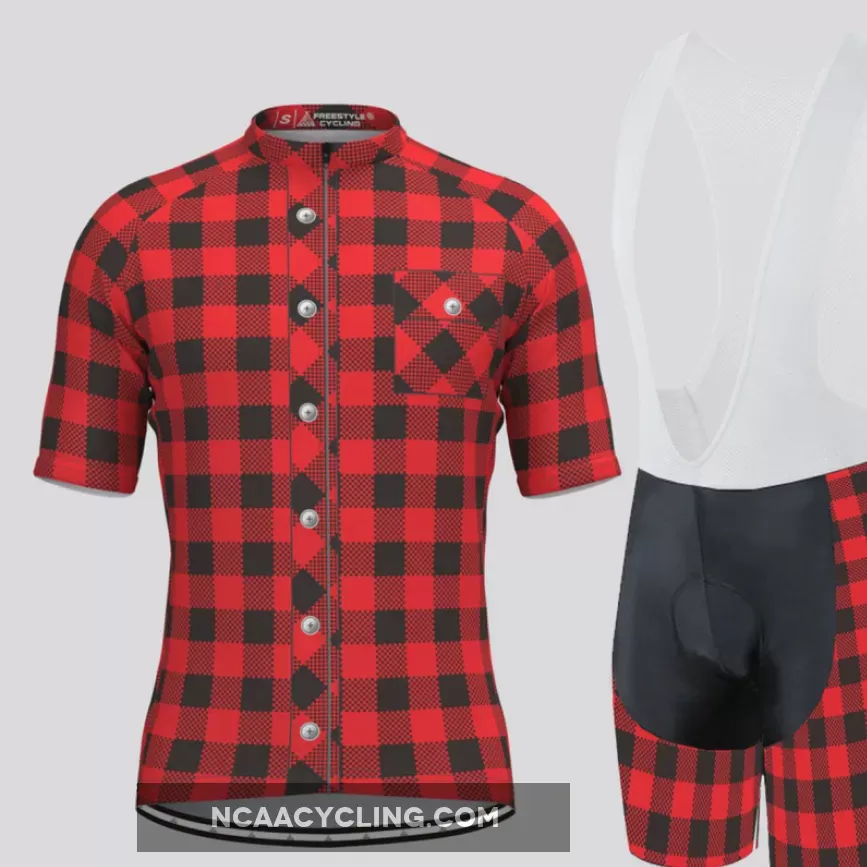 Plaid Checkered Shirt V1 Men's Cycling Kit New Releases