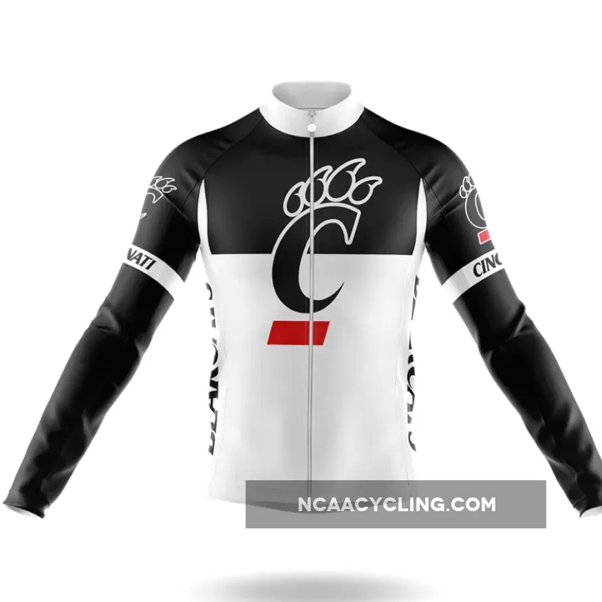 University of Cincinnati V2 Long Sleeve Cycling Jersey Only