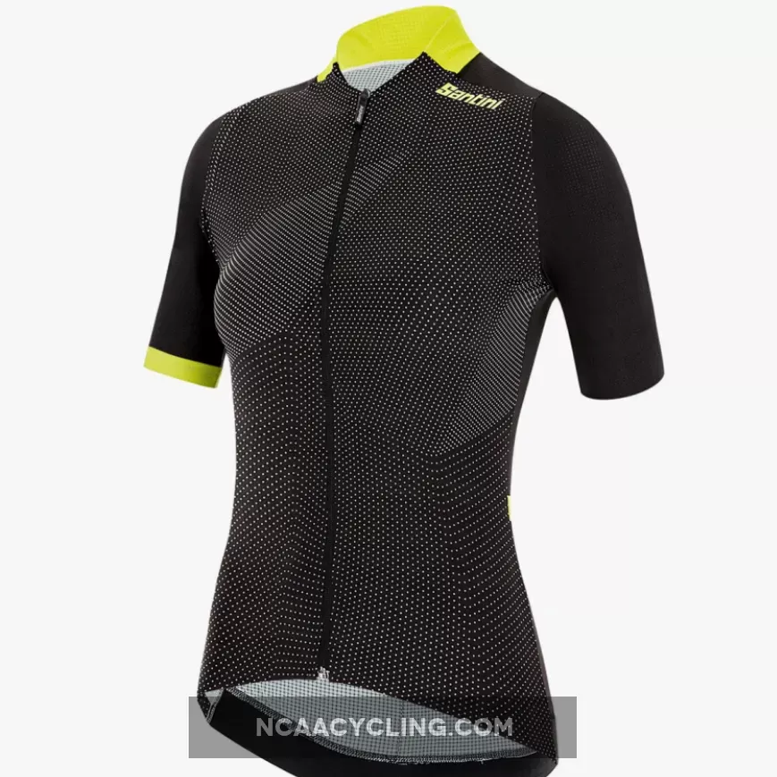 Santini Redux Genio Women Jersey - Black Brand New