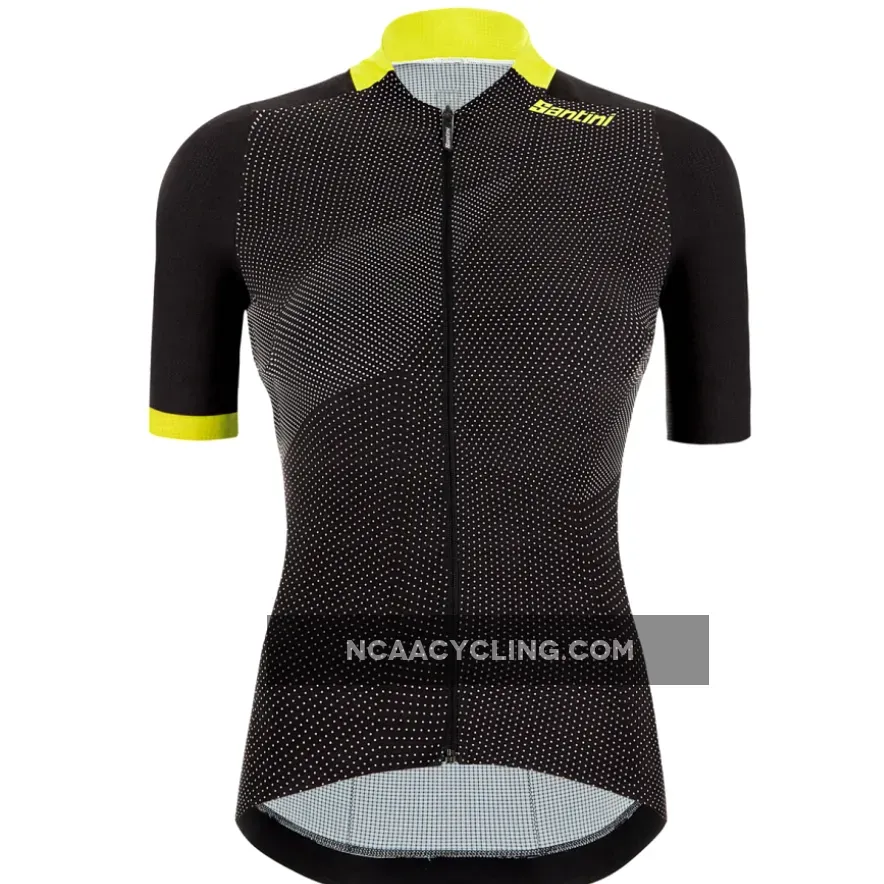 Santini Redux Genio Women Jersey - Black Brand New